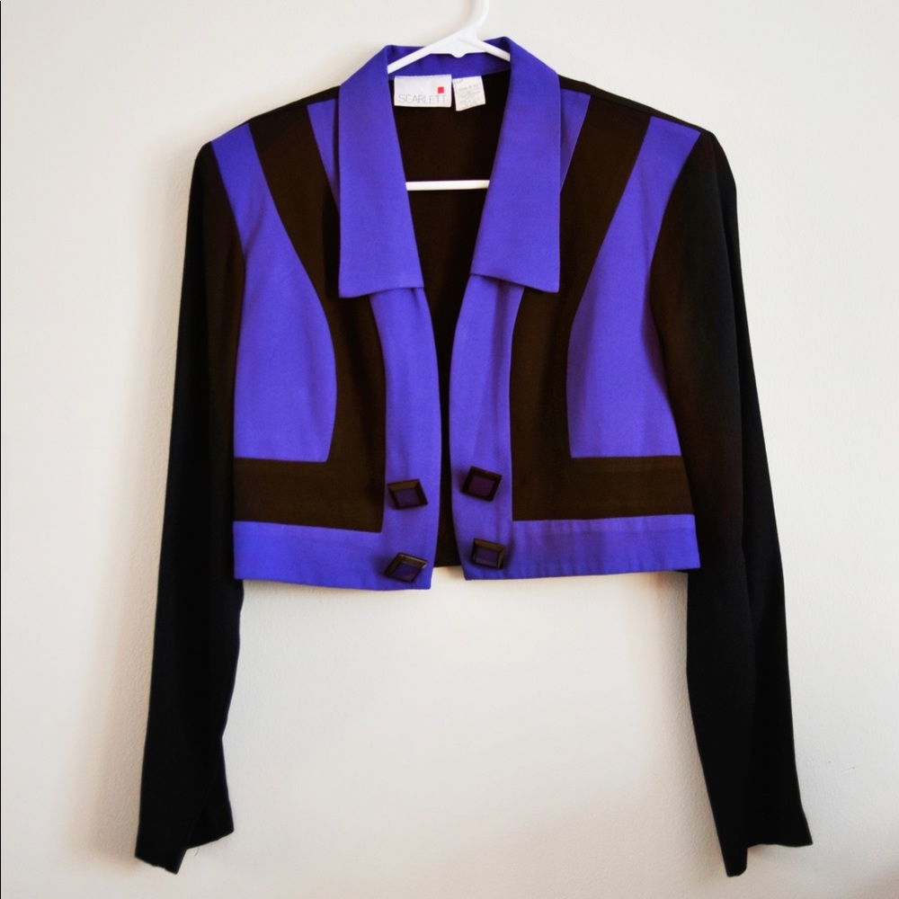 Vintage crop jacket